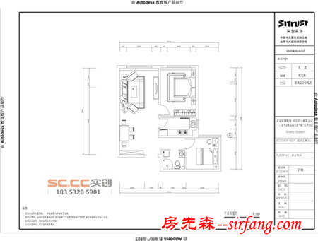 设计师的精制提炼，泰馨苑77平小户型装修方案