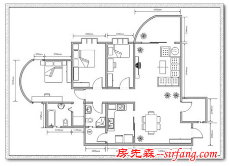 2万硬装160平02年老房 清爽简约家新鲜出炉