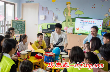 立邦刷新传递爱 公益助力音乐梦想教室落户上海