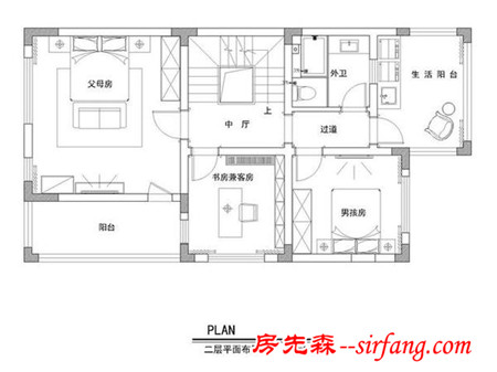 三世同堂，290平别墅美式美家