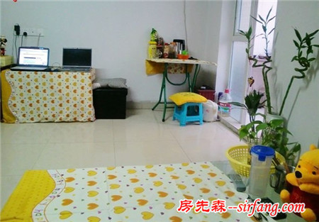 小情侣的广州租房生活 花一千多元让旧屋大变样