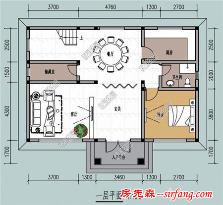 广东沿海自建房，3层别墅设计12X10米，含全图