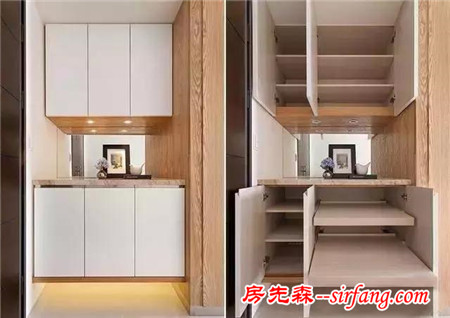 别人家玄关处竟装了满满的鞋柜，看完恨不得立马回家重装！