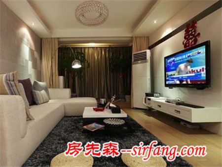 黑白紅三色打造85平米現(xiàn)代簡約風(fēng)格婚房 看小夫妻怎么省錢裝修