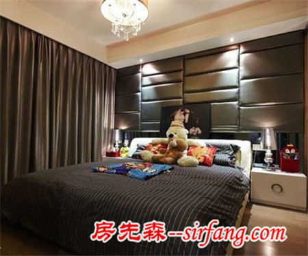 黑白紅三色打造85平米現(xiàn)代簡約風(fēng)格婚房 看小夫妻怎么省錢裝修