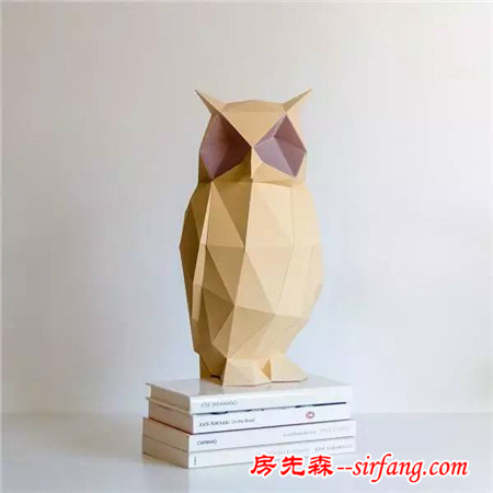 会折纸吗？教你折一款OWL灯如何