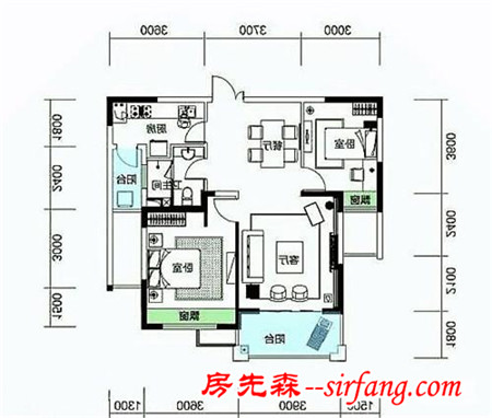 93平两室两厅装修完毕，软硬装共花费13万！