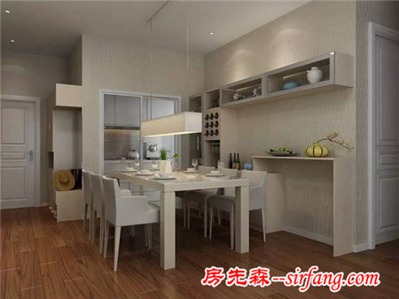 同一個餐廳放上不同家具后竟會這么滴不同！