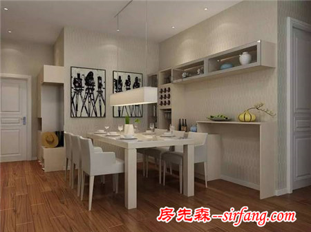 同一個餐廳放上不同家具后竟會這么滴不同！