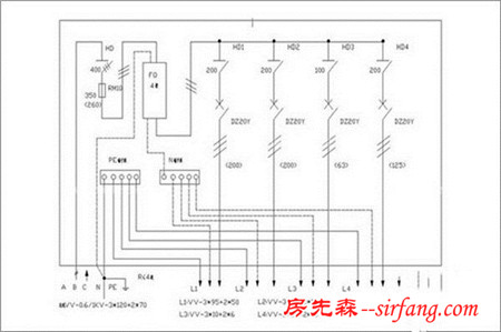 照明配电箱接线图:你看得懂吗?