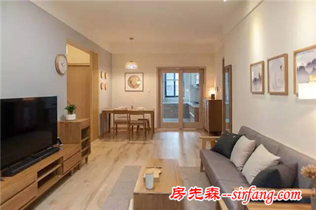 浅色实木材质打造MUJI气质美宅
