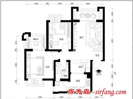 你们家装修是什么样子的，总共花费是多少？