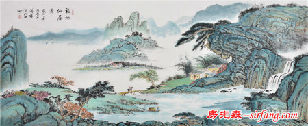 公司办公室挂什么画好 山水画办公室风水画的专属品