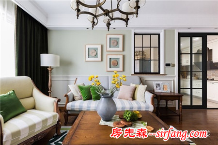 这样的美式客厅 你喜欢吗