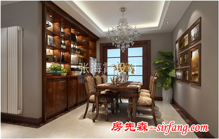 翠海宜居131平裝修方案，不花哨，很大氣