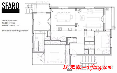 119㎡现代简约，竟把厨房装在走廊上！