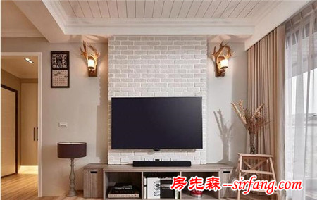 客廳電視背景墻竟然要這樣配色，美到我簡(jiǎn)直不敢認(rèn)！