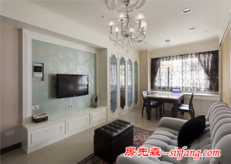 客廳電視背景墻竟然要這樣配色，美到我簡(jiǎn)直不敢認(rèn)！