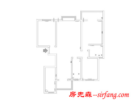 极简中式设计，时代城145平装修方案