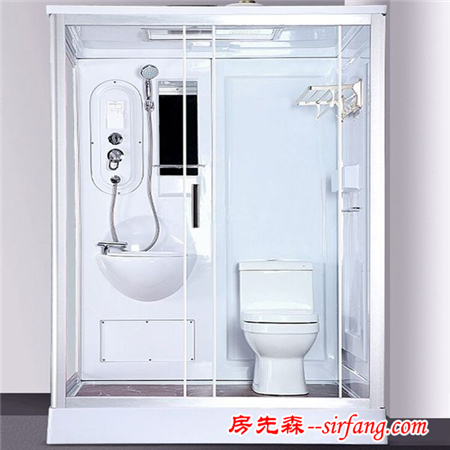 拯救小户型！整体卫生间优点多多，实用到爆！