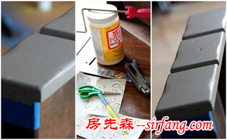如何利用墙纸翻新旧家具
