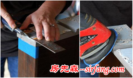 如何利用墙纸翻新旧家具