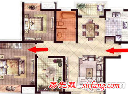 大门对着卧室门怎么办？大门对着卧室门的风水