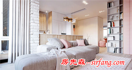 粉与白的美好 如奶油慕斯一般甜蜜的家