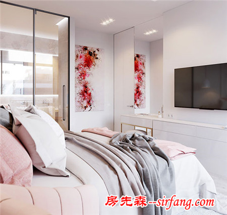 粉与白的美好 如奶油慕斯一般甜蜜的家