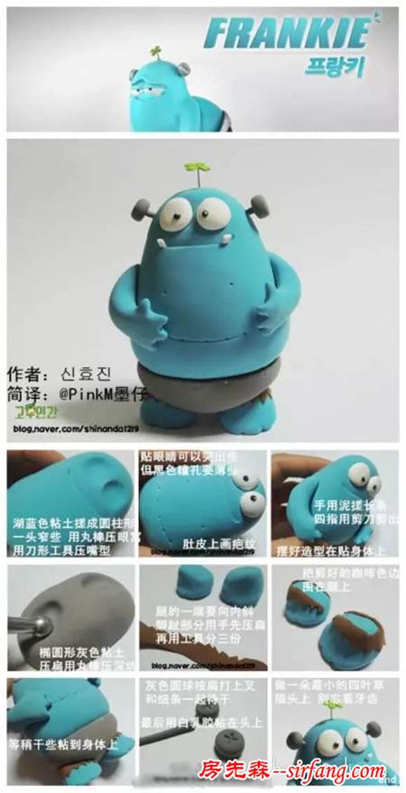 超轻粘土怪物DIY制作 可爱风格的僵尸吸血鬼