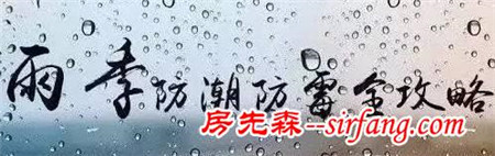 史上最全的防潮防霉攻略,轻松度过霉雨季~