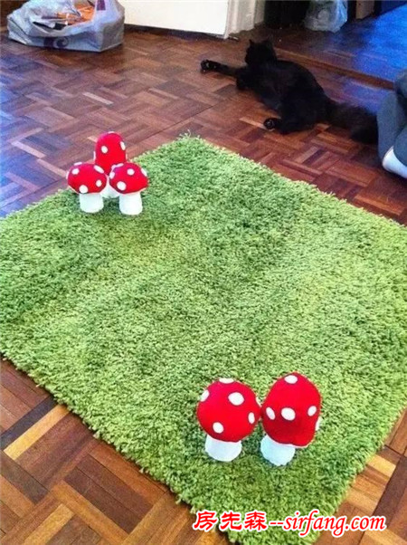 幸福空间 | 有了这样的地毯，还有必要出去玩吗？