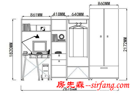 家具内的隔板安装 学习学习