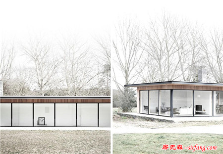 纯净通透的宽敞排屋设计，尽享林间的从容自在