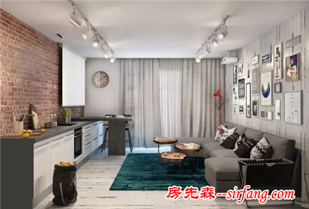 3万元装修的46㎡公寓 是怎么走在时尚前沿的？