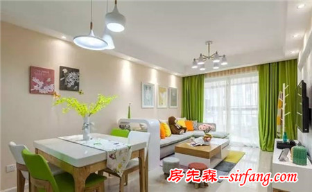 89㎡小夫妻婚房，清新靓眼~