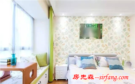 89㎡小夫妻婚房，清新靓眼~