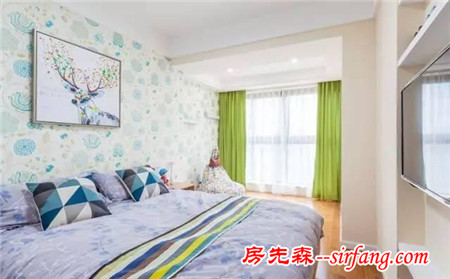 89㎡小夫妻婚房，清新靓眼~