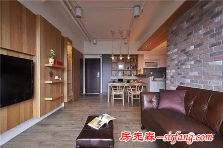 轻松玩转3种风格混搭 他让120㎡二手房变身酷感美家