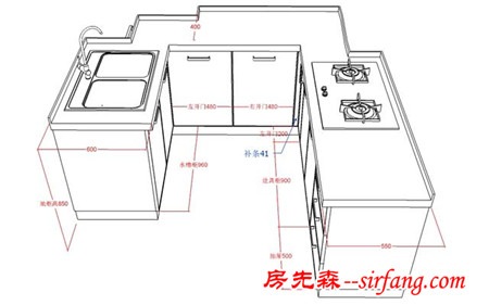 家里装橱柜不知道要这样测一下，一开柜门就磕头！