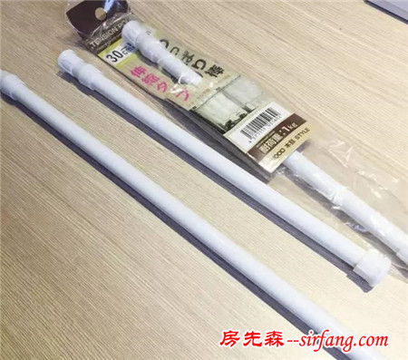 只要6块钱，一根伸缩杆搞定家里所有收纳！