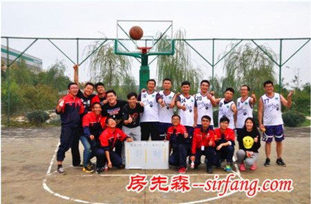 东方雨虹徐州生产基地举办迎新篮球赛