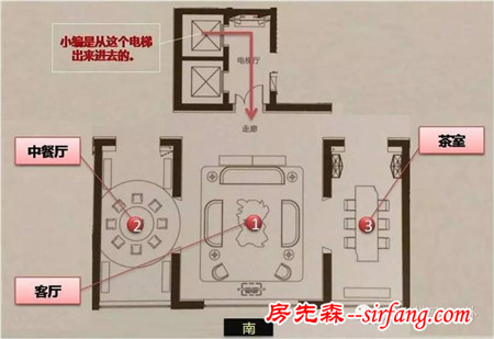 震撼图解胡葆森的第四套住房（附户型图）！