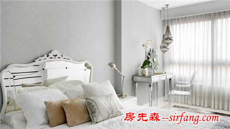 白色系純美型裝修案例 每一處都有“小確幸”的設(shè)計(jì)