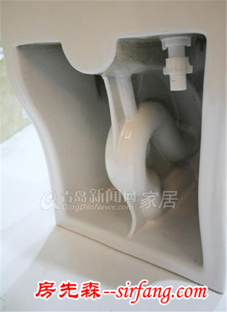 绿美家虹吸式坐便器 节水抗污