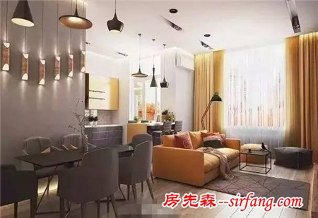 两房装成三房效果，这套72平的装修实在厉害