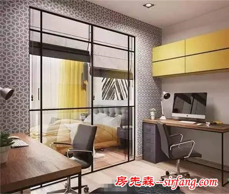 两房装成三房效果，这套72平的装修实在厉害