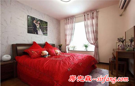 房子面積雖然不大，但裝修成這樣，做婚房，滿足了！