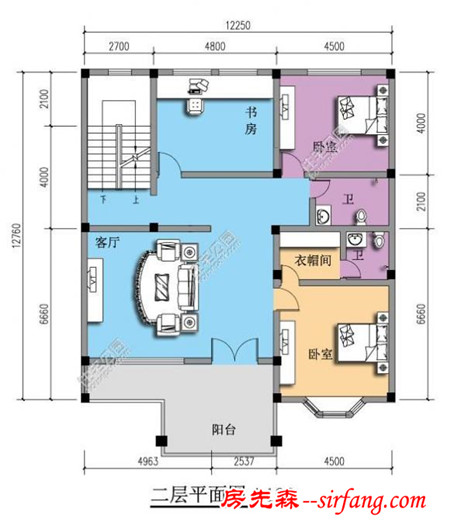 14x12米联排自建房，有玄关、小院、备用房，灵活实用！