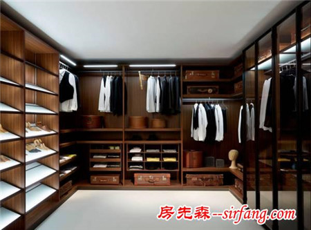 家里要是有这么漂亮的衣帽间，哪个女人不心动！